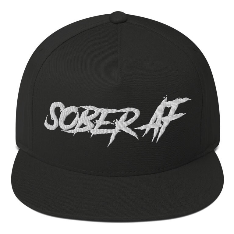 SoberAF Flat Bill Cap